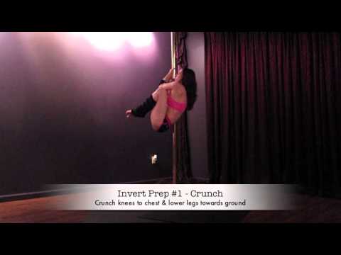Intermediate pole fitness strengthening exercises