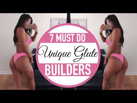 7 UNIQUE GLUTE BUILDERS | Must-Do Glute Exercises