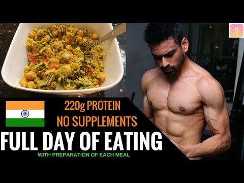 Full day of eating | Indian Bodybuilding Diet
