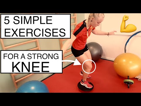 BADMINTON FITNESS #17 –  5 SIMPLE EXERCISES FOR A STRONG KNEE