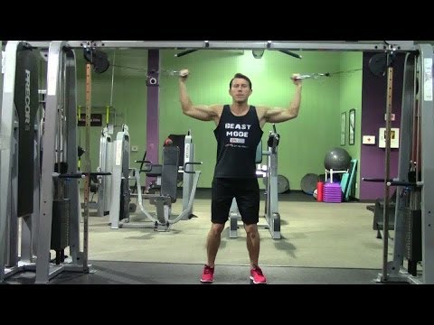 Beginner Back Biceps Workout in the Gym – HASfit Gym Workouts – Beginner Exercises Back Bicep