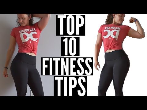 TOP 10 FITNESS TIPS | Life Hacks to Get Fit in 2017