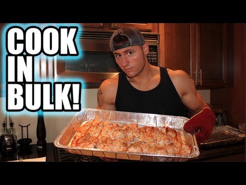 How To Cook Chicken In Bulk – Bodybuilding Meal Preparation
