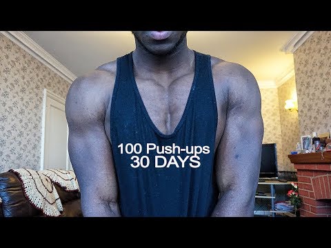100 Pushups A Day For 30 Days | Fitness exercises at home