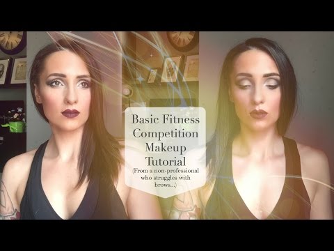 Basic Fitness Competition Makeup Tutorial