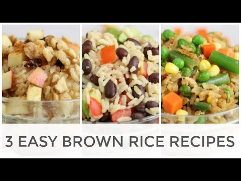 Easy Brown Rice Recipes | Breakfast, Lunch + Dinner