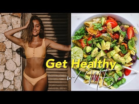 Get Healthy/Fit with Me! What I Eat in a Day + Workout