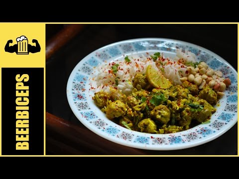 Soya Curry – South Indian Soya Chunks Recipe – BeerBiceps Healthy Vegetarian Recipes