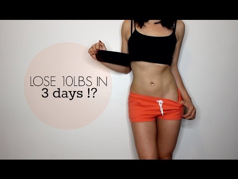 HOW TO LOSE 10 POUNDS IN 3 DAYS | Military Diet , Does it work?