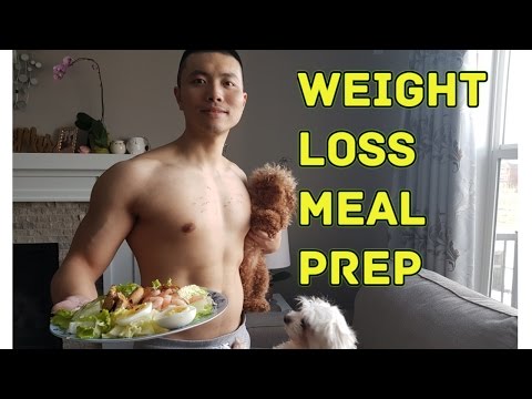 How to Meal Prep for Weight Loss | Chicken Breast Salad Recipe EASY DELICIOUS