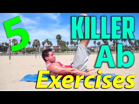 Abs Workout For Men | 5 Killer Ab Exercises For men At Home to SCORCH Belly Fat Fast!