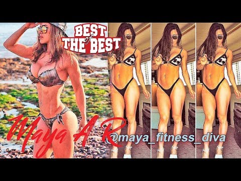 Fitness Model – Maya A R ️- Get a Beautiful Butt