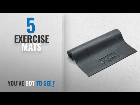 Top 10 Exercise Mats [2018]: York Fitness Equipment Mat – Large