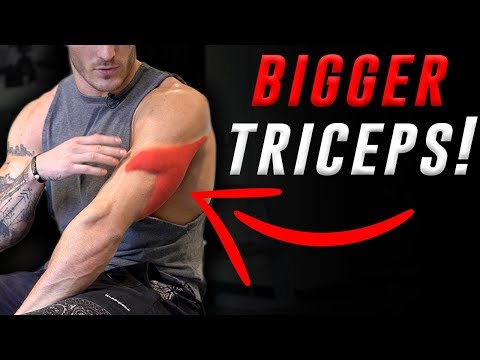4 Exercises for Bigger Triceps (DUMBBELLS ONLY!)