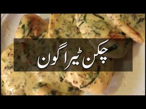 khana pakana || recipes in urdu || Chicken Tarragon || pakistani recipes in urdu