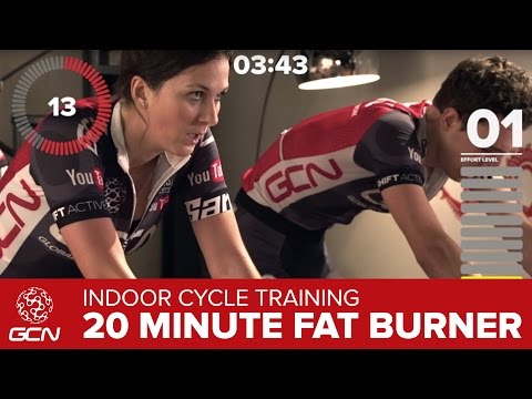 20 Minute Fat Burning Indoor Cycling Workout – Burn Fat Fast