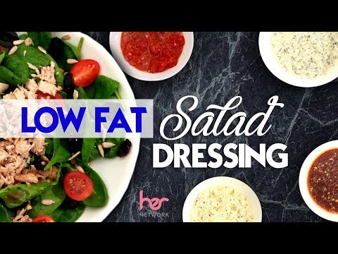 4 Low Fat Salad Dressings | Weight Loss Recipes | Joanna Soh