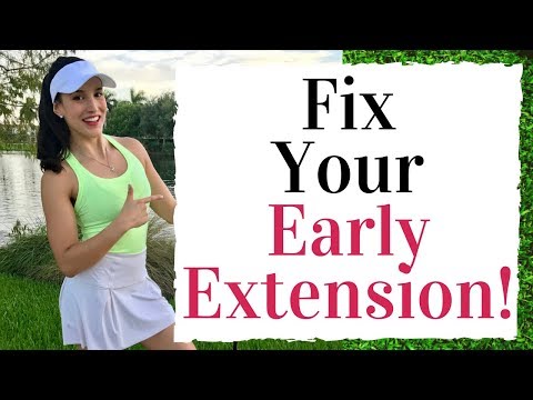 How To Fix Your Early Extension! – Golf Fitness Tips