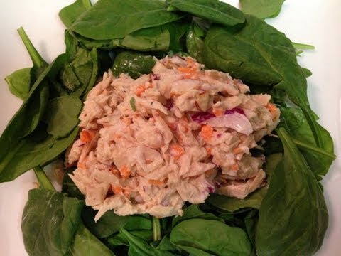Fresh Summer Tuna Salad Recipe – HASfit Tuna Recipes – Easy Healthy Tuna Recipe – Canned