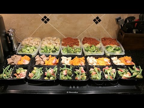 Bulking Meal Prep For Building Muscle – 4,400 Calories A Day: Prep And Pack