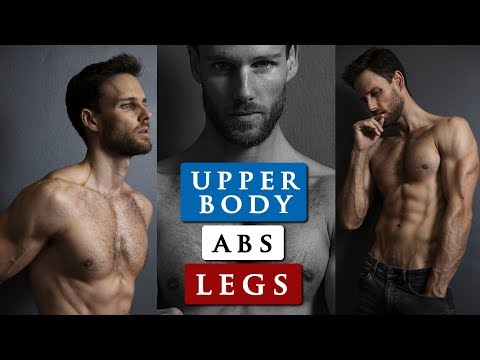 MALE MODEL WORKOUT ROUTINE | How to get a body like a male model