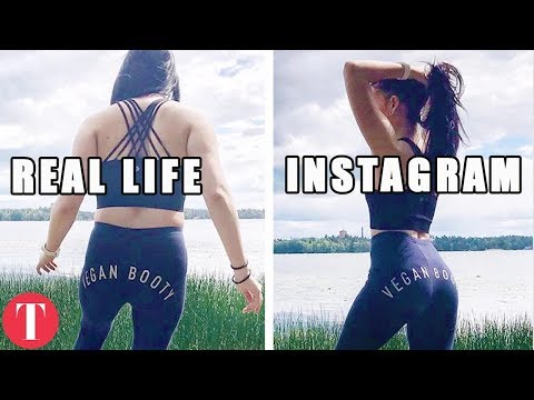 10 Fake Instagram Fitness Model Tricks Exposed