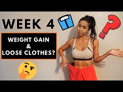 WEEK 4 – WEIGHT GAIN & LOOSE CLOTHES (KETO DIET COMPETITION)