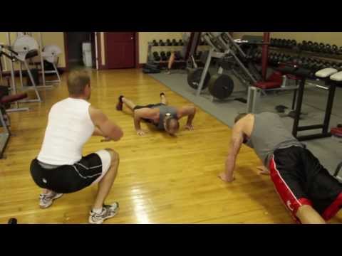 7 minute Extreme Fitness  Cross Training equipment Workout w/Trainers Ben Booker Donovan Green