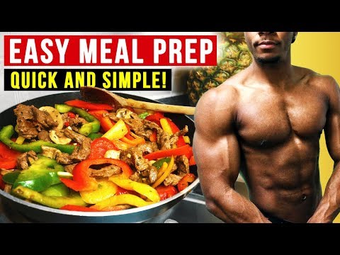 Easy Meal Prep To Gain Muscle on a Budget! (Bodybuilding Recipes)