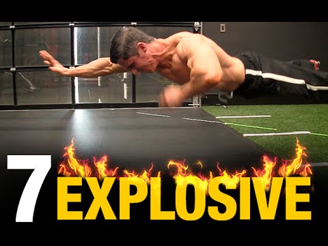 7 Most Explosive Home Exercises (BODYWEIGHT!)