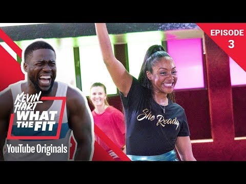 Roller Fitness with Tiffany Haddish | Kevin Hart: What The Fit Episode 3 | Laugh Out Loud Network