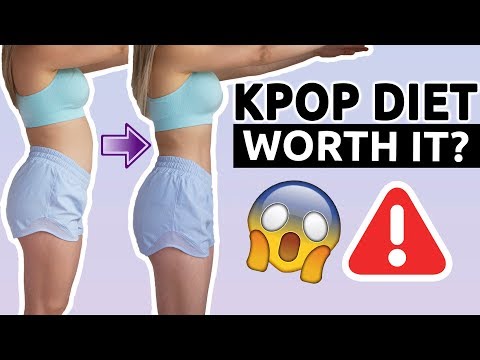 I TRIED A KPOP DIET | BEFORE/AFTER RESULTS | WORTH IT? LOST 1 KG A DAY?