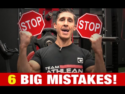 6 Muscle Gaining Mistakes (SLOW OR NO GROWTH!!)