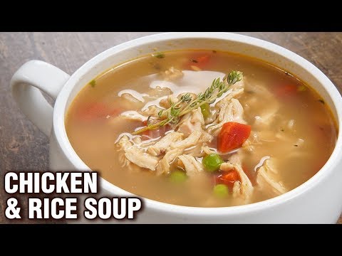 Chicken & Rice Soup – Healthy Homemade Chicken & Rice Soup – How To Make Chicken Rice Soup – Varun
