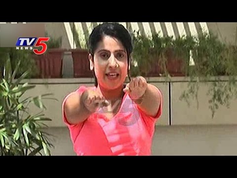 Stretch Workouts | Nisha Pushpavanam Fitness Session | Lesson #4 | Telugu News | TV5 News