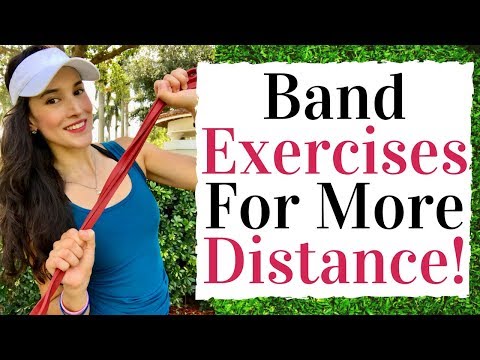 Band Exercises For More Distance –  Golf Fitness Tips