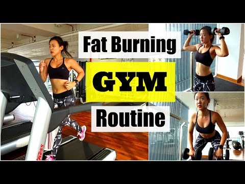 My Fat Burning GYM Routine (Treadmill Interval Running)