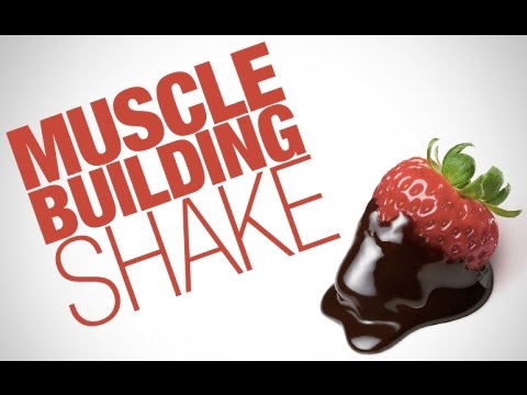 Muscle Building Protein Shake Recipe (CHOCOLATE STRAWBERRY BLISS!!)