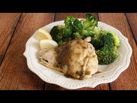Keto Recipe – Lemon & Rosemary Roasted Chicken Thighs