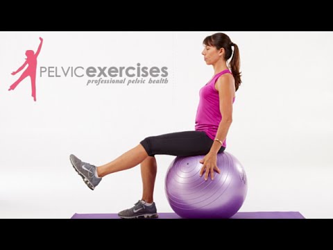 3 Pelvic Floor Safe Core Stability Ball Exercises for Women