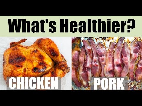Whats Healthier?… Chicken or Pork