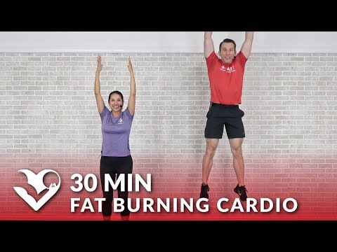 30 Minute Fat Burning Cardio Workout at Home – 30 Min HIIT Cardio Workouts without Equipment