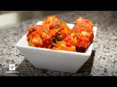 Mozzarella Chicken Meatballs | Fuel & Gainz by Fit Men Cook