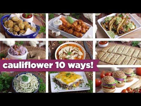 Cauliflower 10 Crazy Ways! Easy Healthy Recipes + FREE eBook! – Mind Over Munch