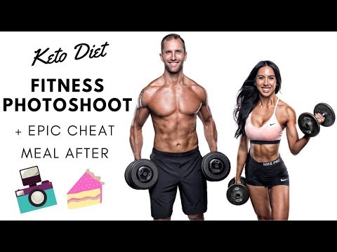 KETO DIET FITNESS PHOTOSHOOT & EPIC CHEAT MEAL