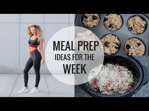 Meal Prep For The Week | 3 Easy, Quick Recipes