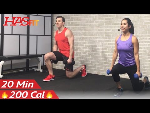 20 Min Beginner Weight Training for Beginners Workout Strength Training Dumbbell Workouts Women Men