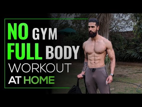 NO GYM FULL BODY WORKOUT AT HOME | BEST HOME EXERCISES
