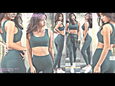 [FASHION LOOKBOOK] [HOW TO STYLE | ALL GREEN FITNESS GEAR LEGGINGS AND TANK TOP ft BR] by FancamVEVO