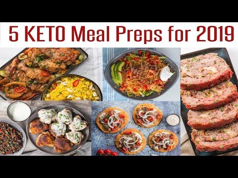 5 Keto Meal Prep Recipes For Weight Loss – 2019 Clean Eating